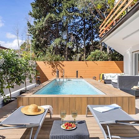 Appartamento In Villa Con Piscina Privata ปาแลร์โม ภายนอก รูปภาพ