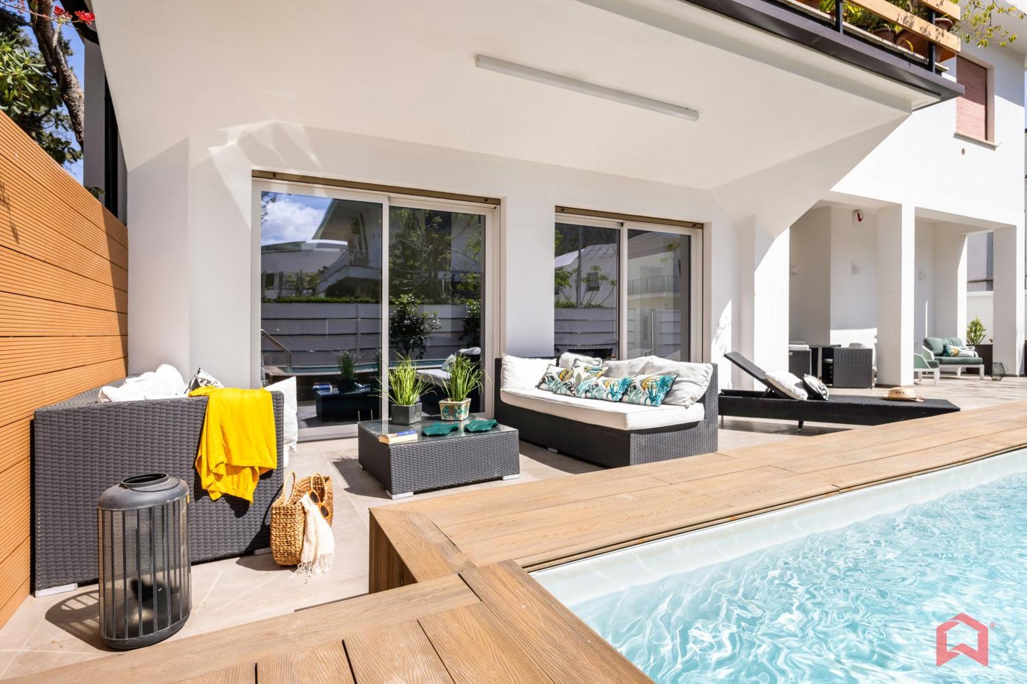 Appartamento In Villa Con Piscina Privata ปาแลร์โม ภายนอก รูปภาพ