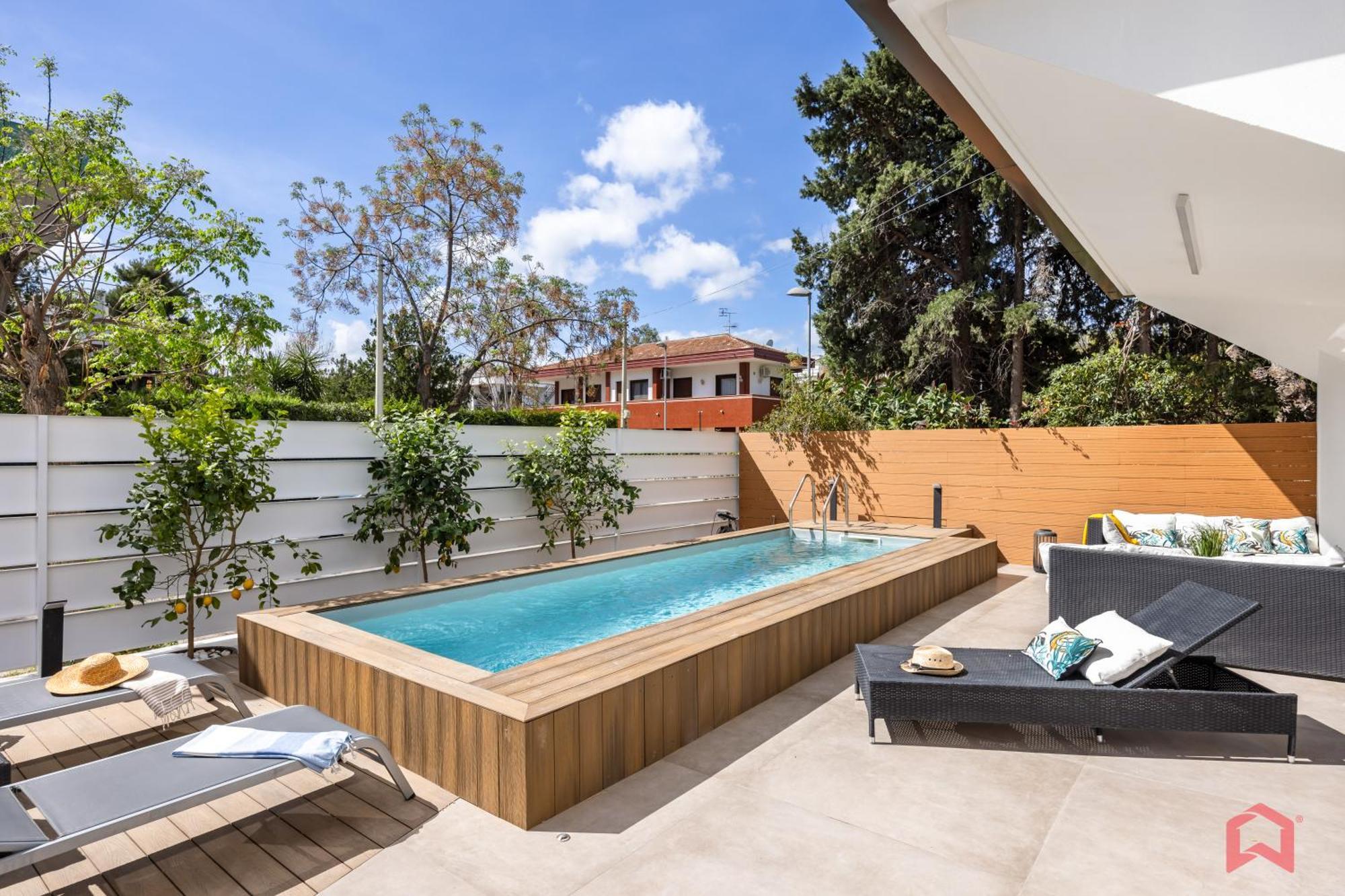 Appartamento In Villa Con Piscina Privata ปาแลร์โม ภายนอก รูปภาพ