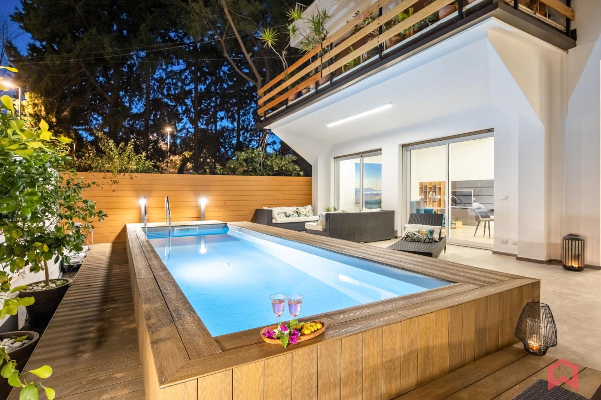 Appartamento In Villa Con Piscina Privata ปาแลร์โม ภายนอก รูปภาพ