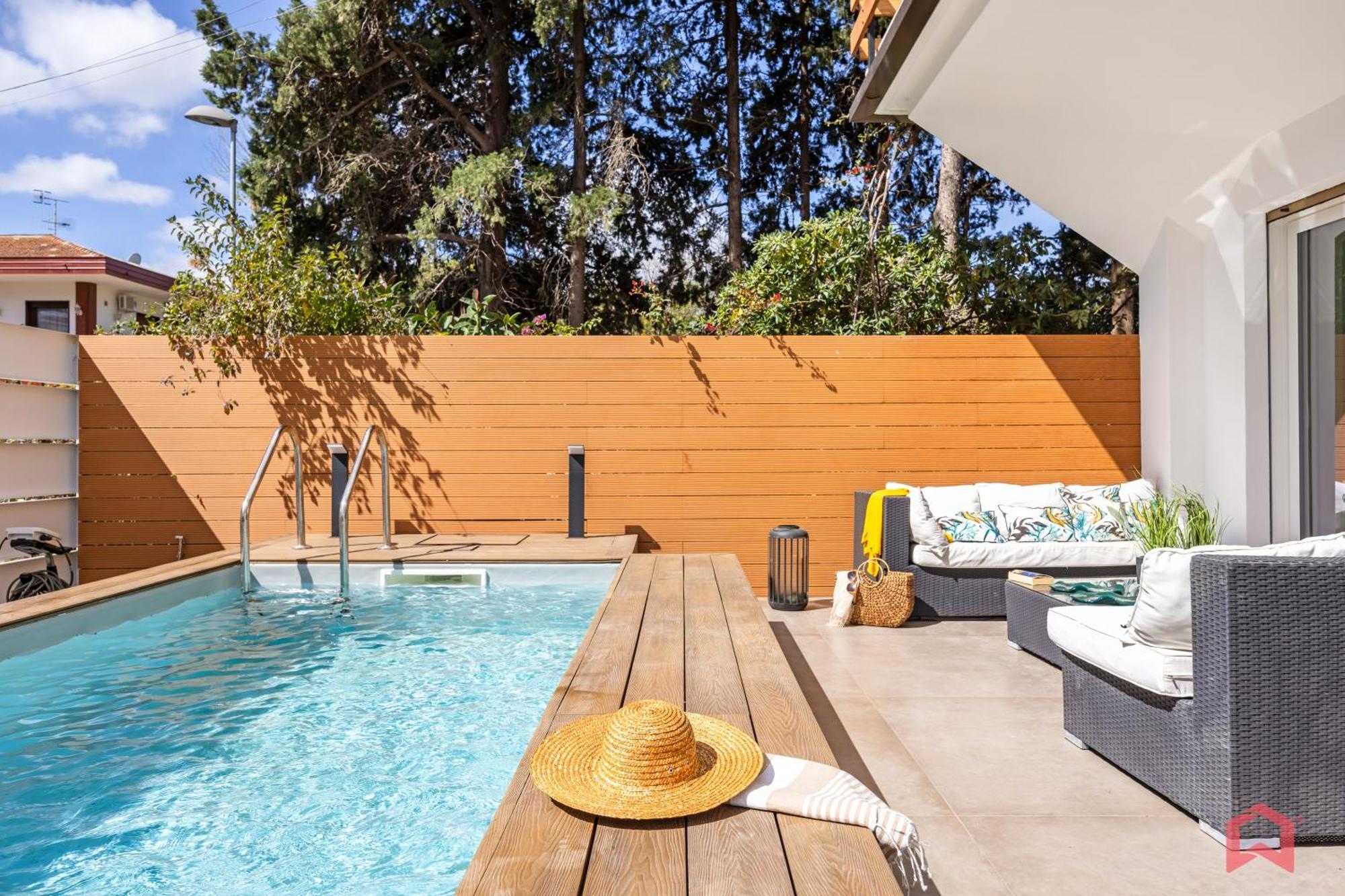 Appartamento In Villa Con Piscina Privata ปาแลร์โม ภายนอก รูปภาพ